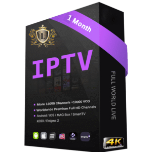 1 Month Lux IPTV 4 Connections
